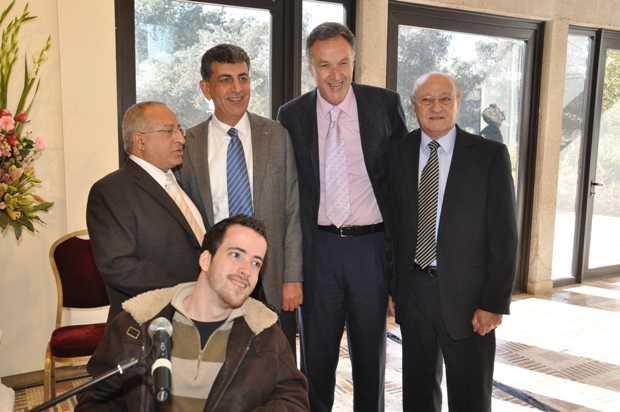 Gallery - The Diamond Exchange supports Ilan – With the Prime Minister, Shimon Peres – 13.1.2013, 3 of 13