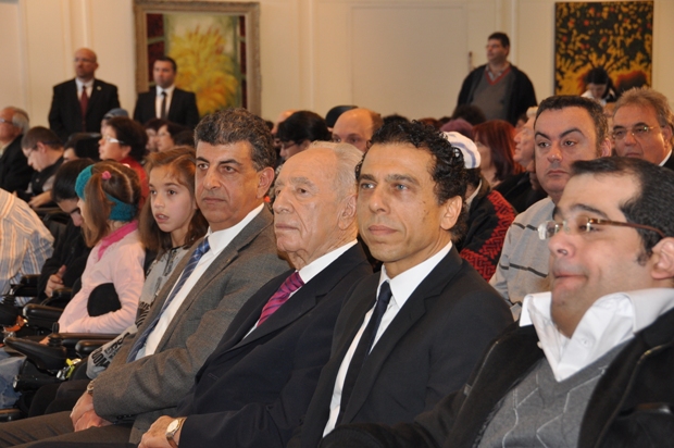 Gallery - The Diamond Exchange supports Ilan – With the Prime Minister, Shimon Peres – 13.1.2013, 7 of 13