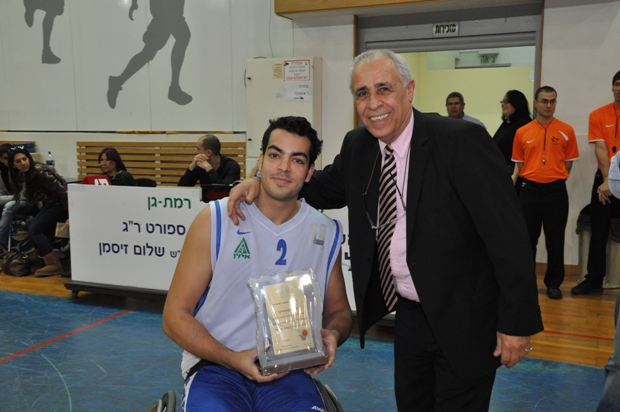 Gallery - Basketball game between the Diamond Exchange and Ilan Wheelchair teams – 15.1.2013, 4 of 10