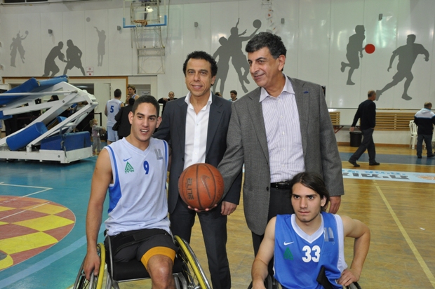 Gallery - Basketball game between the Diamond Exchange and Ilan Wheelchair teams – 15.1.2013, 10 of 10